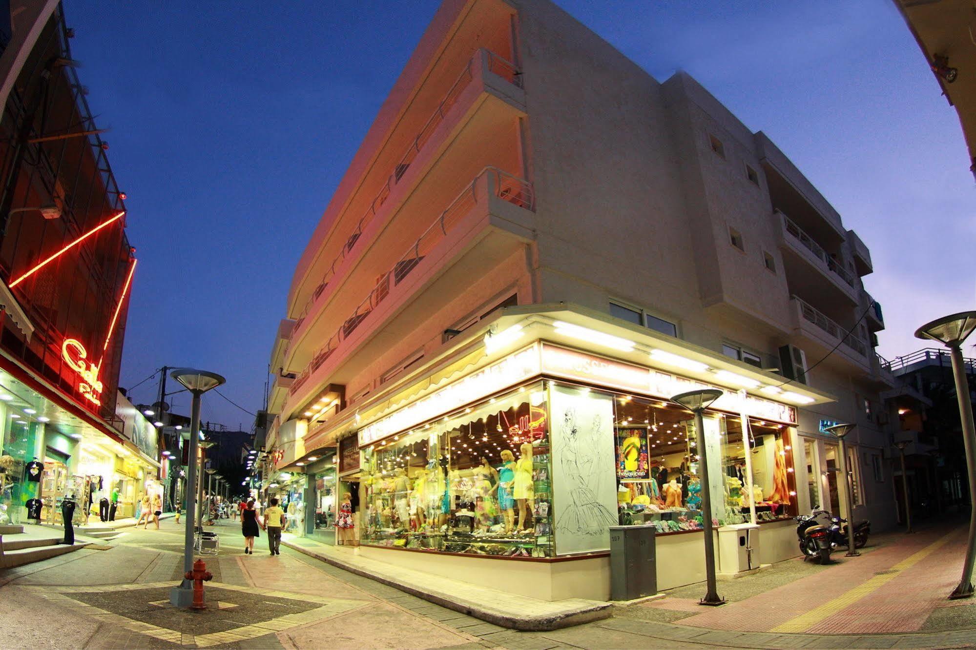 Nancy Hotel Limenas Chersonisou Exterior foto
